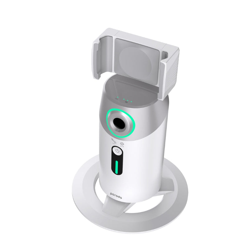 Porodo 360° Rotating AI Tracking Mount