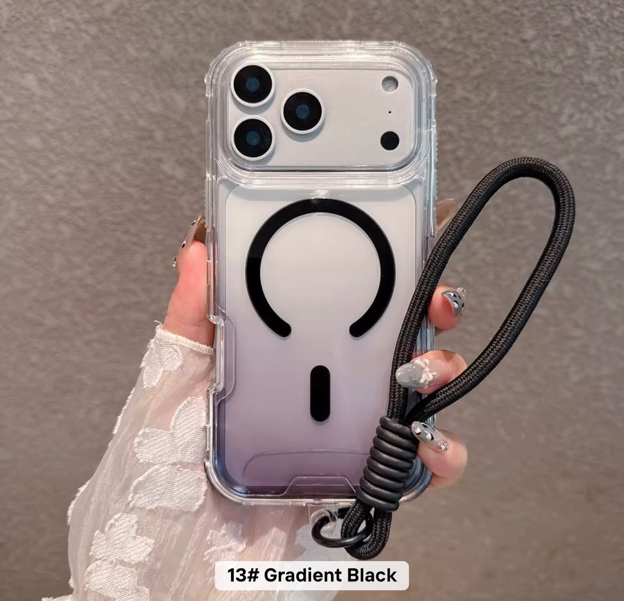 Magnetic Colourful 3 in 1 Phone Cases for iphone 17, 16, 15 series Heavy Duty Shockproof