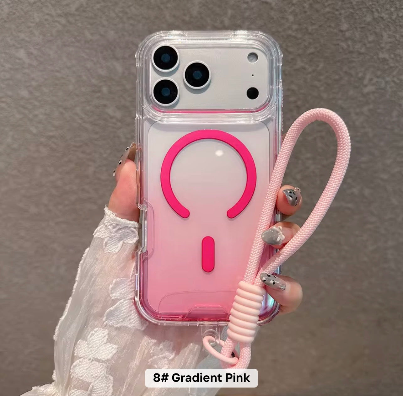 Magnetic Colourful 3 in 1 Phone Cases for iphone 17, 16, 15 series Heavy Duty Shockproof