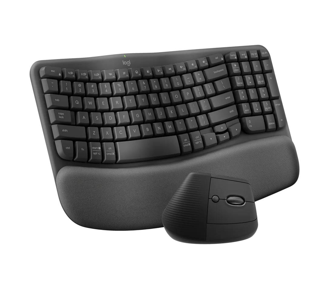 Logitech Wave Keys and Lift Combo