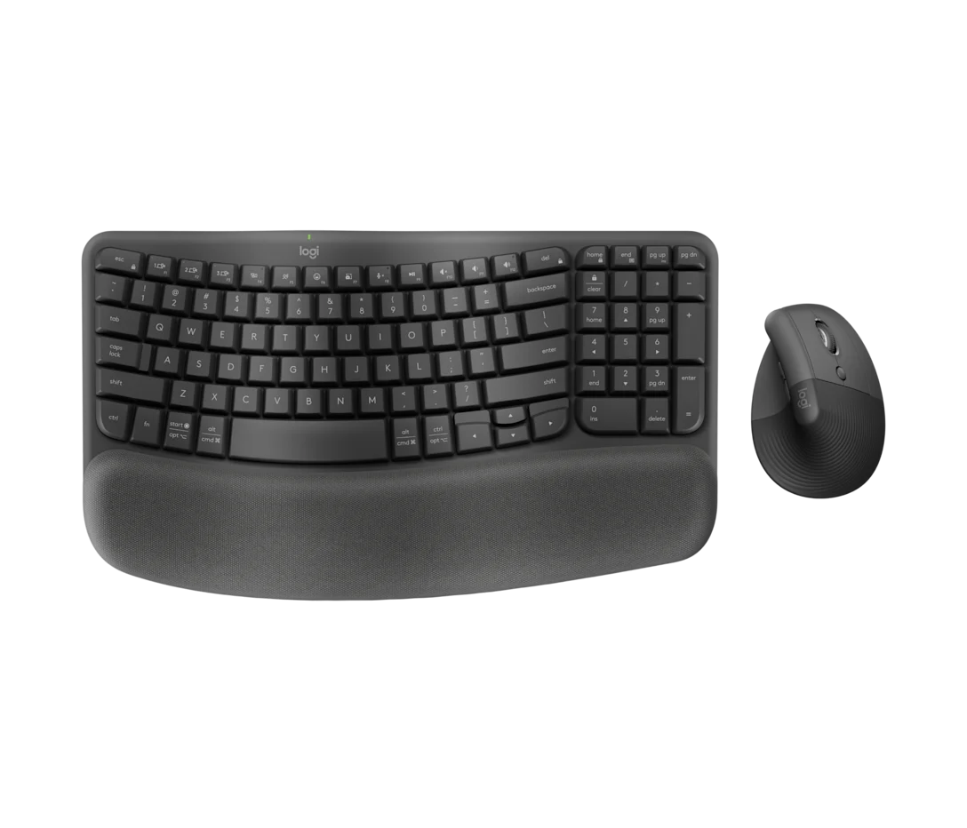 Logitech Wave Keys and Lift Combo