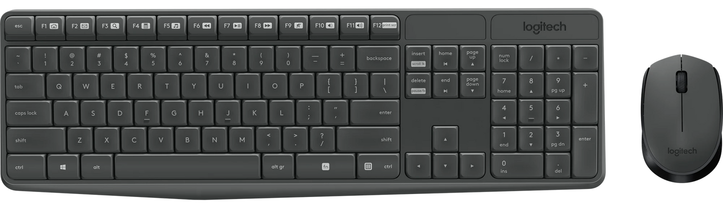 MK235 Wireless Keyboard and Mouse Combo